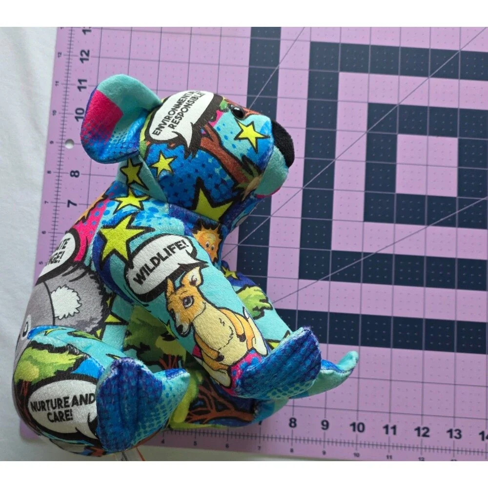 Wild Republic Message From The Planet Plush Lot Elephant Koala Turtle 2022